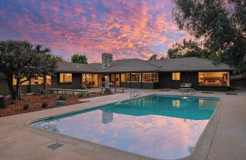 Altadena House | Private Hilltop Retreat w/Pool & Tennis Court