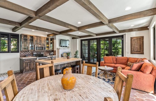 Indio House | Private Lake Front Spanish Hacienda