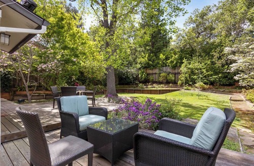 West of the Alameda House | Private Oasis — Comfortable House near Stanford with Beautiful Garden