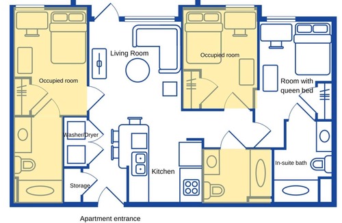 Fullerton Apartment | Private room - 4 mins walk from CSUF. Save, convenient and cozy