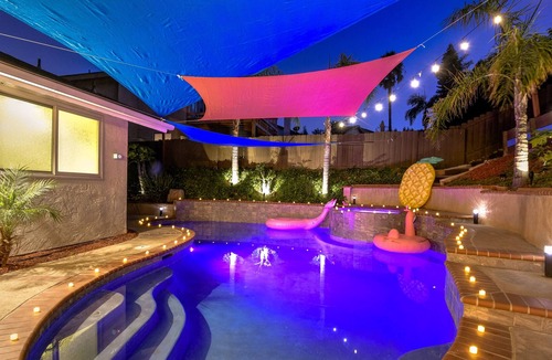 Rancho San Diego House | Rare SD Property! Heated Pool/Jacuzzi/Fire Pit!