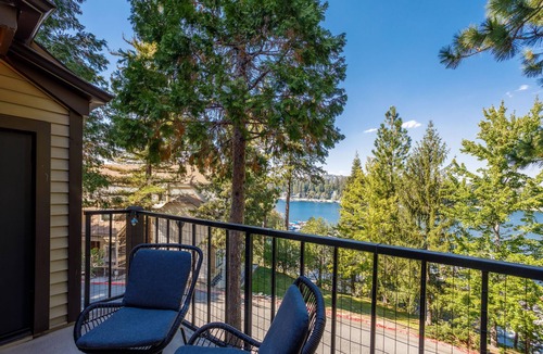 Lake Arrowhead Condo | Relaxing LakeView Condo w/shared pool/hot tub. Walk to Village