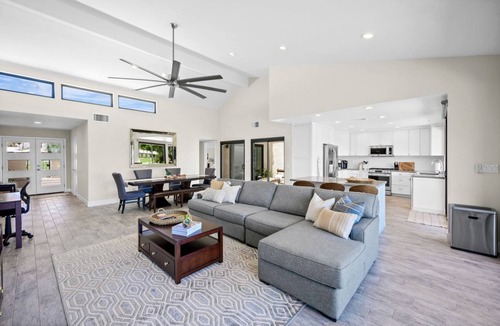 Rancho Mirage Condo | Remodeled Condo at Rancho Las Palmas! Fairway & Mountain Views!