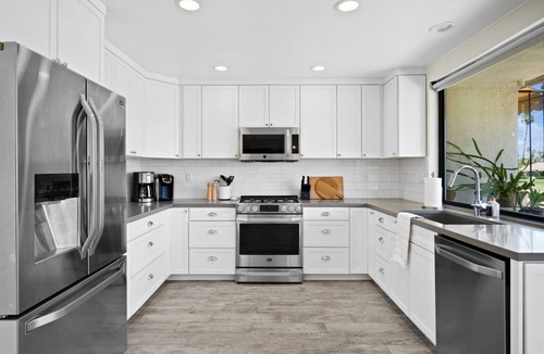 Rancho Mirage Condo | Remodeled Condo at Rancho Las Palmas! Fairway & Mountain Views!