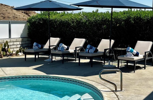 Cathedral City Cove House | Renovated Palm Springs Retreat: 2 Bed 2 Bath, Study, Private Pool, Amazing View