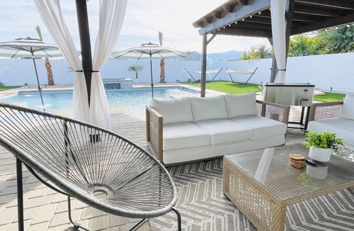 Indio House | Resort style home with NEW saltwater pool & spa