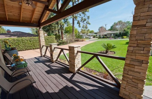 Fullerton House | Resort style luxury home with pool (not heated) and water slide