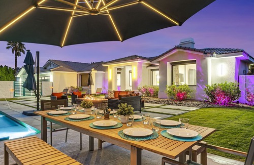 Desert Park Estates House | Rising Sun House: Pool, Spa, GameRoom,PetFriendly!