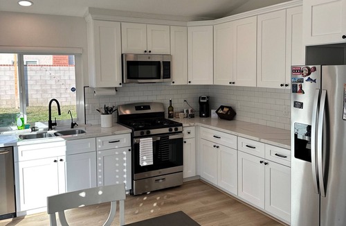 Chino House | Rustic, Modern Home with XL Backyard. Near Orange County and Los Angeles County!