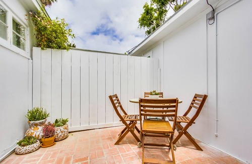 Beach Barber Tract Apartment | Sandcastle Hideaway, Dog Friendly, Designer Studio, Private Patio And Parking!