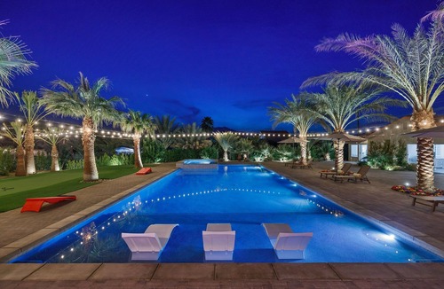 Thousand Palms House | SDR Hideaway! Misters, Saltwater Pool/Spa, Putt Putt!