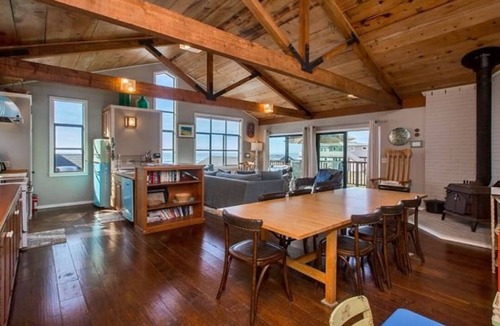 Stinson Beach House | SEA BLUE: 2ND FROM BEACH, 2 Primary Bedrooms, 2 Bathrooms & 3 Balconies SLEEPS 8