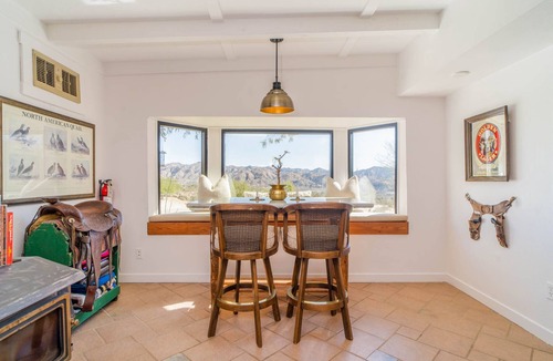 Morongo Valley House | Secluded 10 Acre Desert Ranch with Hot Tub, Cowboy Pool, EV Charger & BBQ