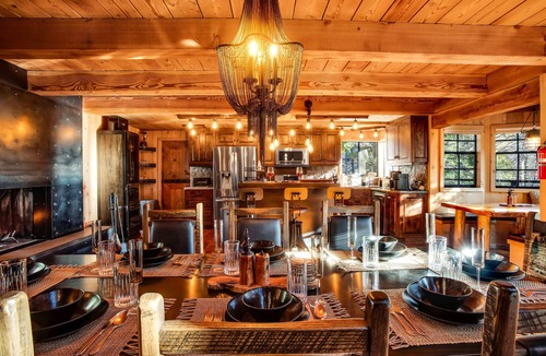 Blue Jay Ski Chalet | Secluded Luxury Chalet - Bespoke Finishes, Hot Tub, Decks, Firepits, and Grill