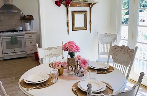 Sierra Madre House | Shabby Chic Rose Cottage Southern California