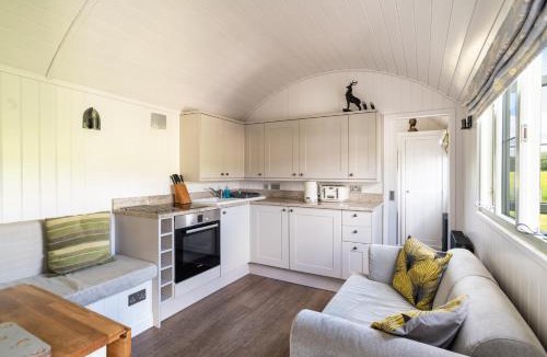 Alcester House | Shepherds View at Oaks Barn Farm Alcester with optional paid for Hot tub
