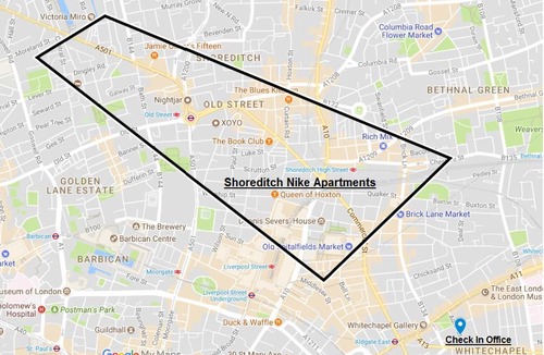 Spitalfields Apartment | Shoreditch Níké Apartments