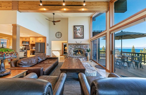 Tahoma House | Sierra at Rubicon - 3 BR, Panoramic Lake Views, Private Hot Tub HOA Private Beach!