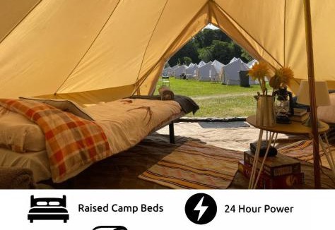 Towcester Other | Silverstone Glamping and Pre-Pitched Camping with intentsGP