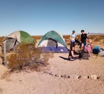Joshua Tree House | Simply Camping This is a camp site, bring your own tent