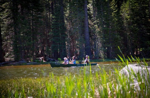 Emigrant Gap Resort | Snowflower Camping Resort 12 ft. Yurt 9