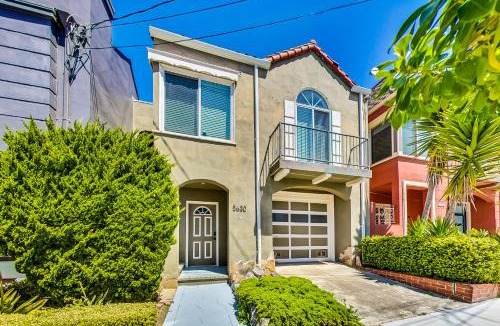 Vista del Mar House | Spacious 2br Near Ocean & Sutro Heights Park