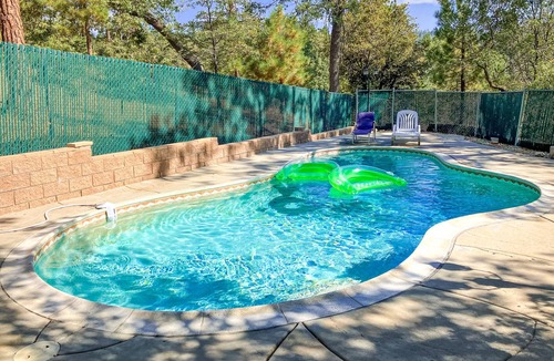 Arrowbear Lake House | Spacious, classic home near skiing - fireplace, game room & summer seasonal pool