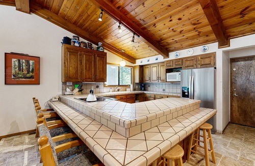 Arnold Cabin | Spacious dog-friendly home with scenic deck & W/D - near golf