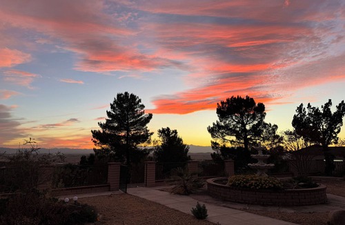 Apple Valley House | Spacious Getaway: Patio, Pool, Hot Tub, Game Room