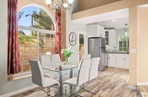 Guasti House | Spacious Retreat w Modern Decor and Private Yard