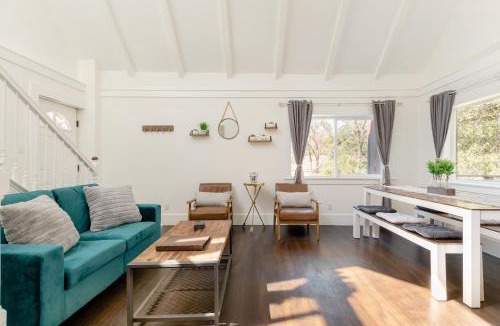 Cedar Glen House | Sprocket Hollow Treetop A-Frame Log Cabin