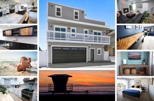 Silver Strand Villa | Steps 2 Beach- Luxury Home, Game Room, Roof Deck, Firepit, Pets OK