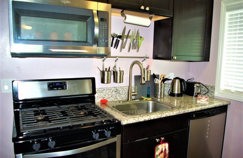 Mira Mesa Apartment | Studio #1, private entrance/kitchen/bathroom