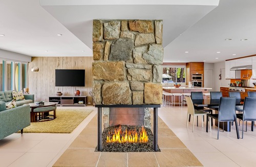 Deepwell Estates House | Stunning, dog-friendly home with central AC, W/D, and private pool & pool spa