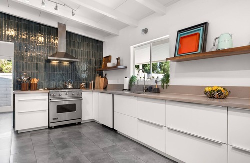 Cathedral City Cove House | Stunning Midcentury Home with Gorgeous Pool+Patio