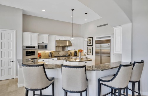 La Quinta House | Stunning PGA West Home with Privacy and Lake Views on Greg Norman Course