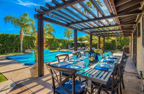 El Mirador House | Stunning Resort Style Oasis! Pool, Hot Tub, Fire Table, & Close to Downtown PS!