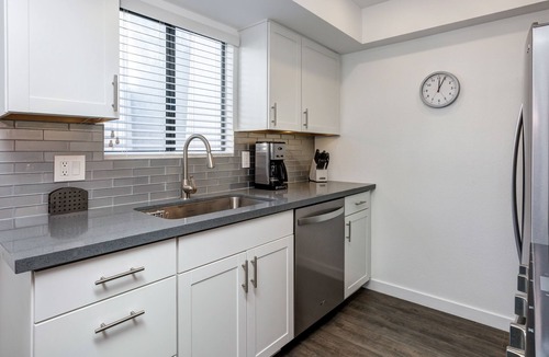 Canyon View Estates Condo | Stylish & Hip condo just steps from the pool.