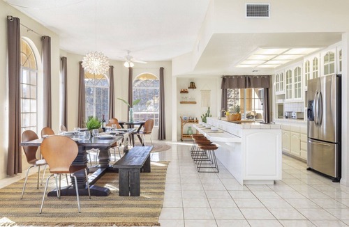 Yucca Valley House | Summit House Joshua Tree | Iconic Mountain Estate with Spa, Ping-Pong, Fire Pit