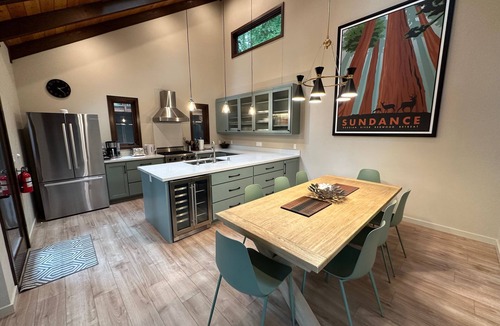 Guerneville House | Sundance - Luxury Redwood Retreat with Pool, Spa, & Sauna