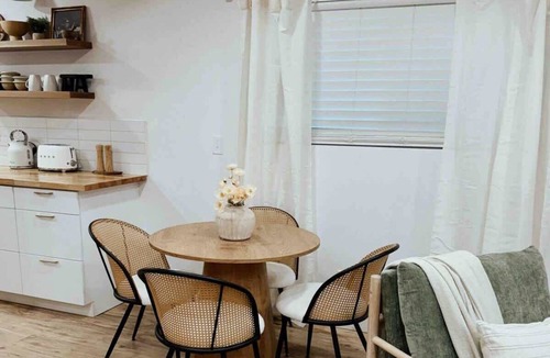 Big Bear City House | Terra Cottage MidCentury Modern A Frame Spa
