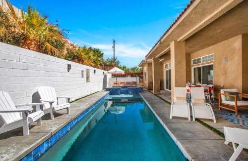 Desert Hot Springs House | The Desert Gem Pool Spa Gated Home