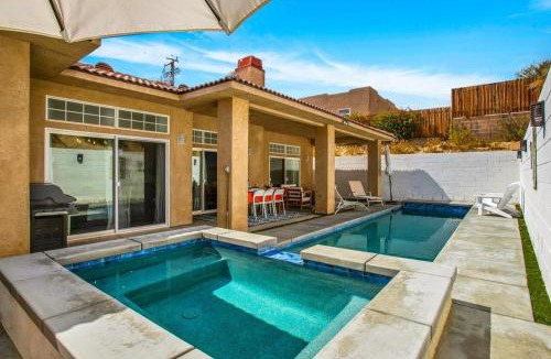 Desert Hot Springs House | The Desert Gem Pool Spa Gated Home