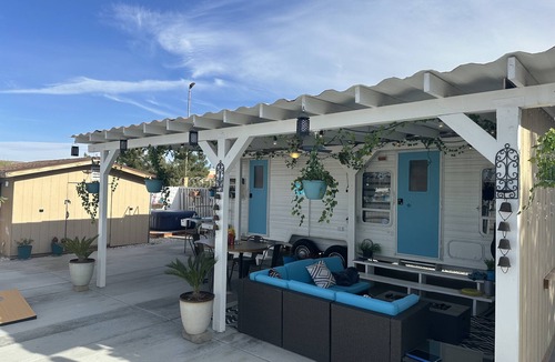 Apple Valley House | The Love Nest Cozy Romantic Glamping.