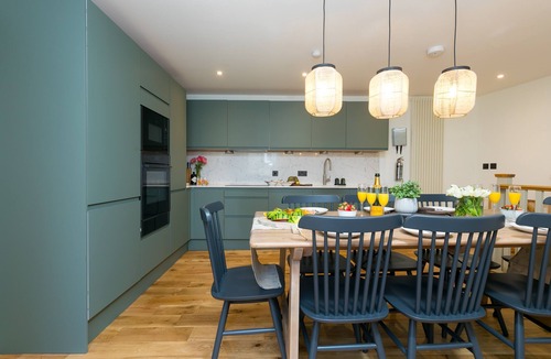 St Ives House | The Moorings, Back Road West - Contemporary Open Plan Cottage in St Ives Sleeps 8 Parking Available