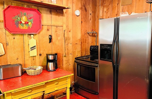 Camp Nelson Cabin | The Sequoia Time Capsule: Spa, Walk 2 Giant Sequoias, River, Fish, Bike, Saloon