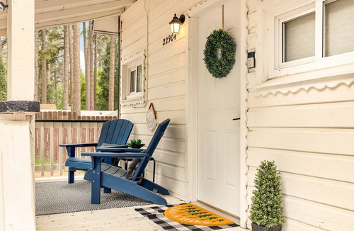Crestline Cabin | Tiny cottage,Hot tub. Lake. Fire pit. Bbq