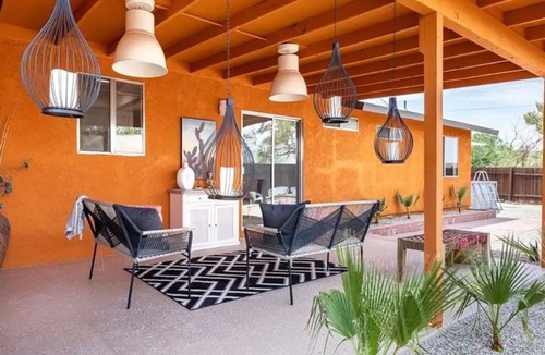 Indian Cove House | Tranquil Boho Chic Modern Retreat Hot Tub Pool