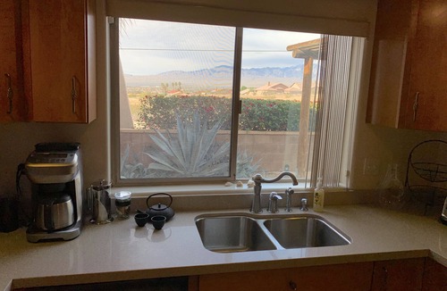 Desert Hot Springs House | Tranquil Desert Retreat . Short walk to hot springs & close to Joshua Tree!