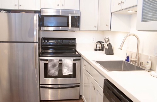 Historic Core Apartment | Trendy Loft with Private Patio in the Central Area of DTLA